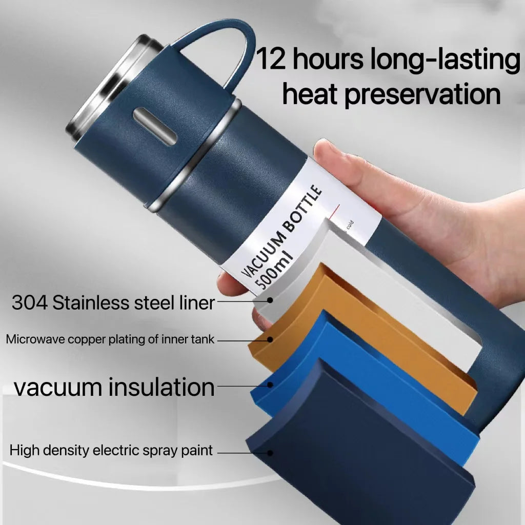 The Stainless Steel Vacuum Flask Gift Set
